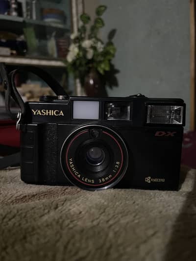 80s Vintage Yashica MF-2 Dx 35mm Film Camera
