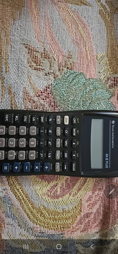 Texas Instruments BA II Plus Financial Calculator