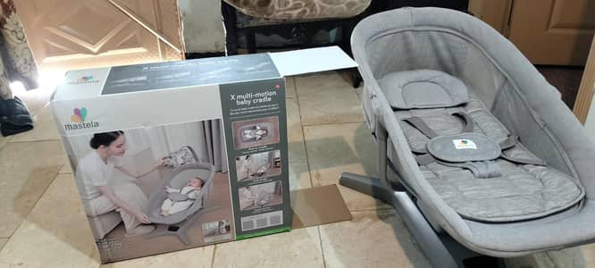 X multi motion baby cradle