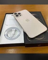 Iphone 12 pro max mobile phone complete box