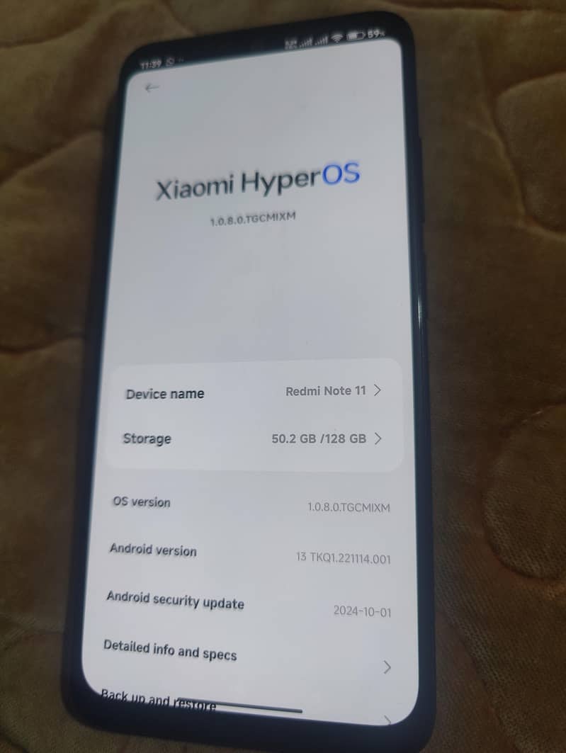 REDMI NOTE 11 6