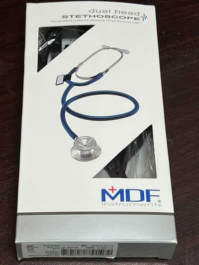 MDF MODEL 474 DUAL HEAD STETHOSCOPE ALL BLACK