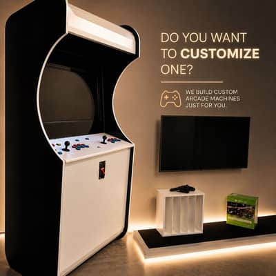 Custom Arcade Machine | Token Game | 1UP Coin | Xbox Gaming Setup