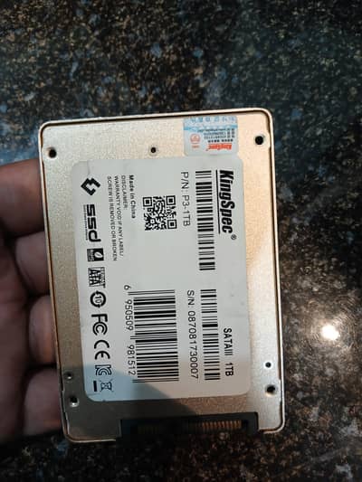Kingspec 1tb SSD for sale