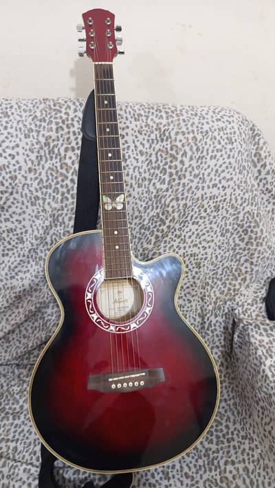new perofishnal eccostic guitar Capoke