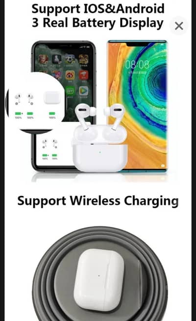 Premium Wireless AirPods – Smart Touch