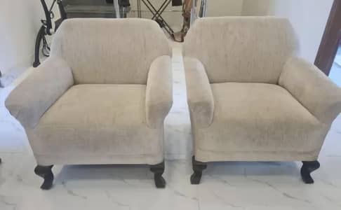 Solid Wood Spring Sofa (3+1+1) Sheesham Wood