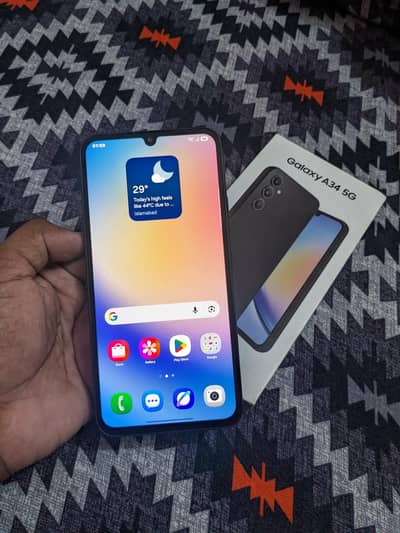 Samsung A34 5G (8/128) with Box