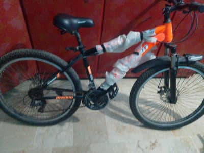 sport cycle 2 month used only 7 gear back front gear 3 ,gear jumper