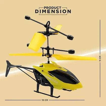 Flying Helicopter With Fall Sensor 1