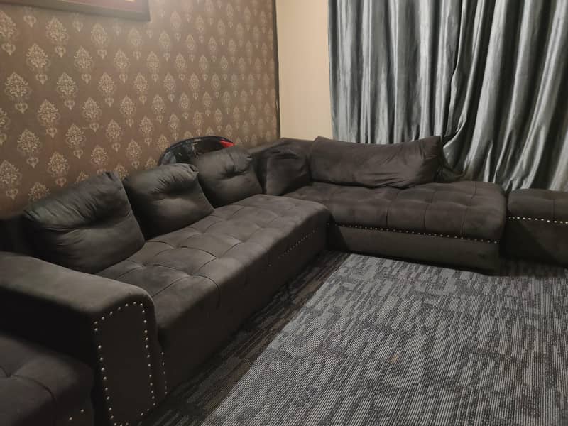 L shape sofa 2