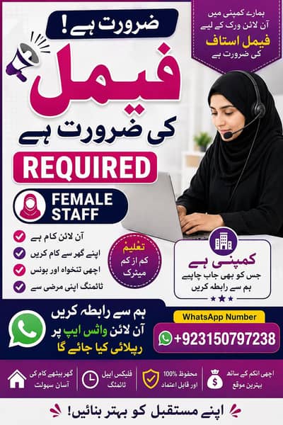 Urgent need staff