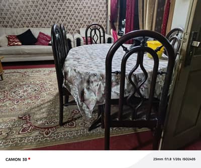 Dining table set