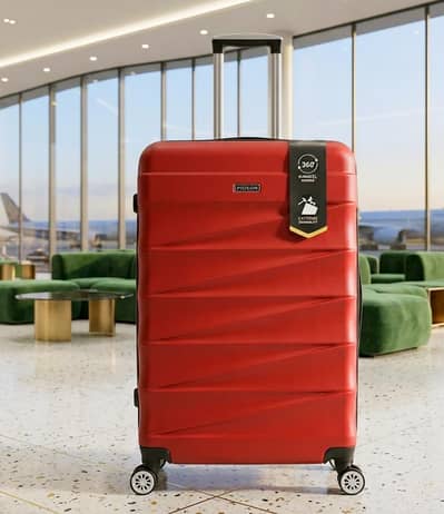 Strong ABS Hard Shell Fibre Suitcase - Premium Travelling Luggage