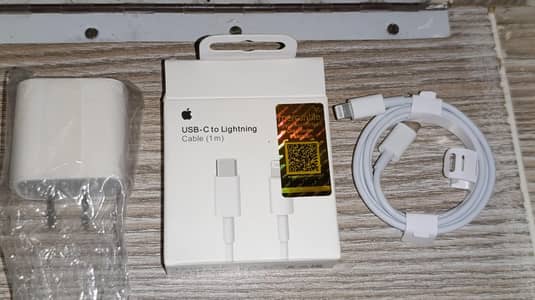Apple iPhone original Charger + Cable | Brand New Sealed Pack