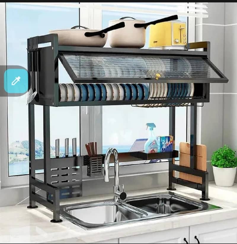 single drying dish rack 0