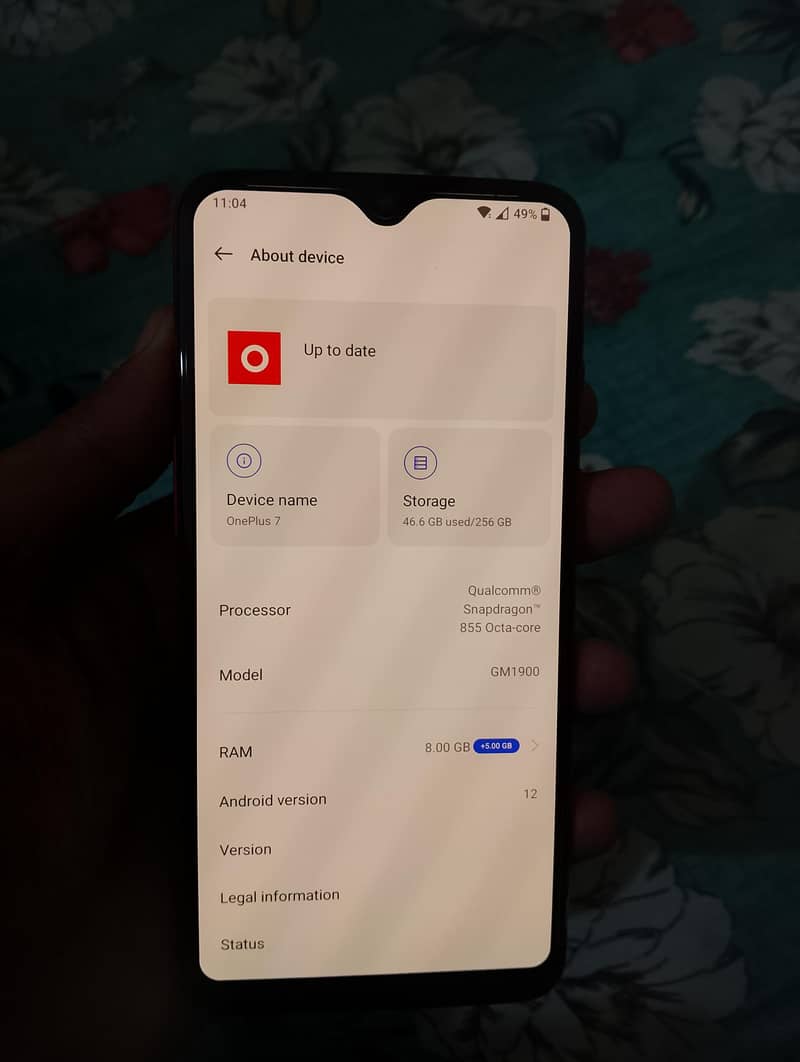 One Plus 7 contact 0333-4950544 7