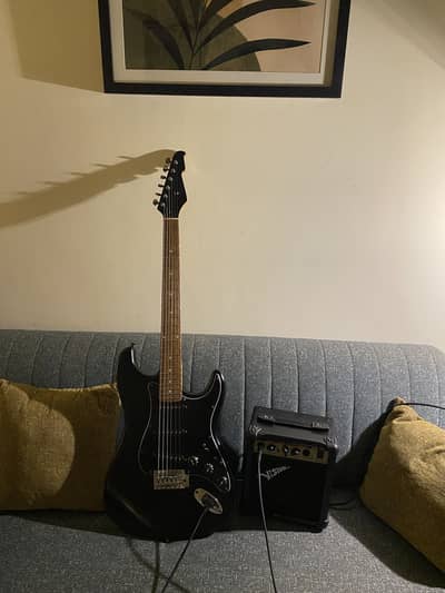 Brand new condition electric guitar