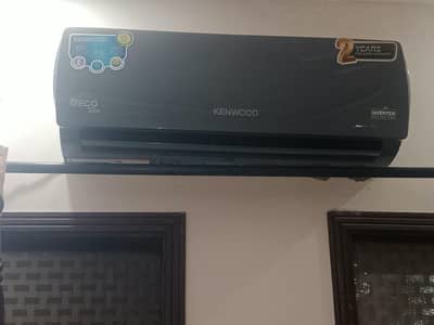 Kenwood 1 Ton eECO Plus Inverter AC Black - 1 Year Used