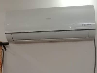 Haier 1 Ton DC Inverter AC - 1 Year Used - White