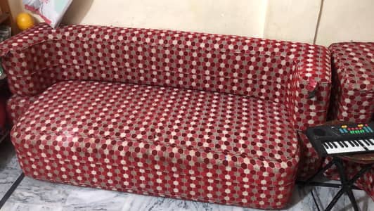 3 Seater Sofa Cum Bed – Good Condition