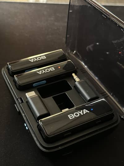 Original Boya Mic Dual Chanel Wireless 10/10 Condition