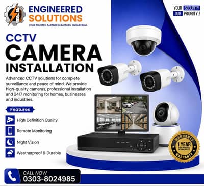 CCTV Camera iInstallation