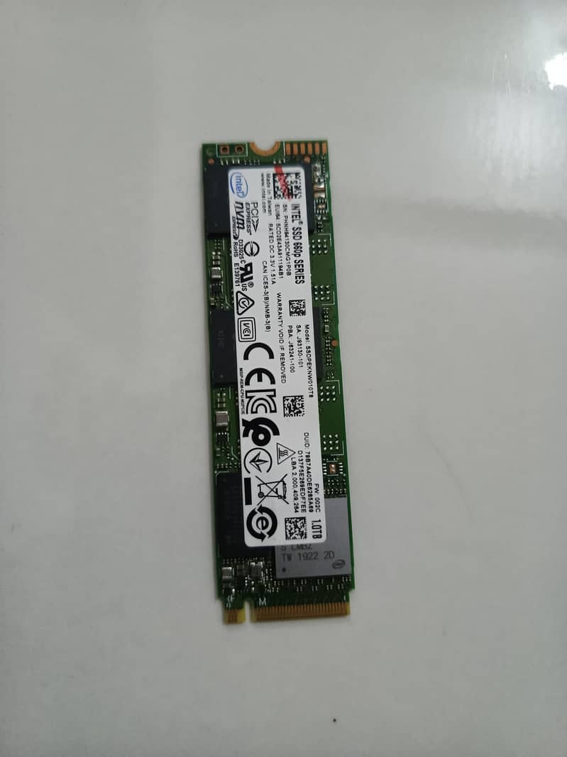 intel 1TB Nvme. 0