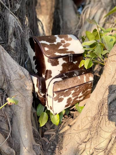 Genuine Cowhide Leather Backpack - Wholesale