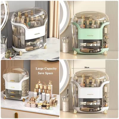 Makeup organiser  Luxury cosmetics storage box