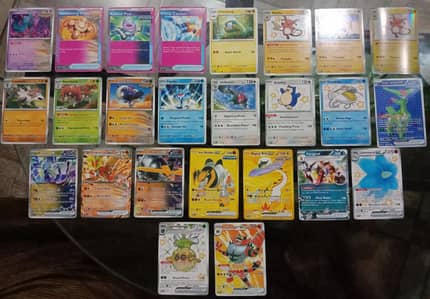 Pokemon Original Cards Set - EX, Holo, V, Shiny, Gold Rare