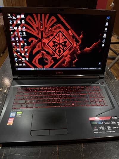 MSI Gaming Laptop i7 9th Generation 6GB GTX 1660Ti