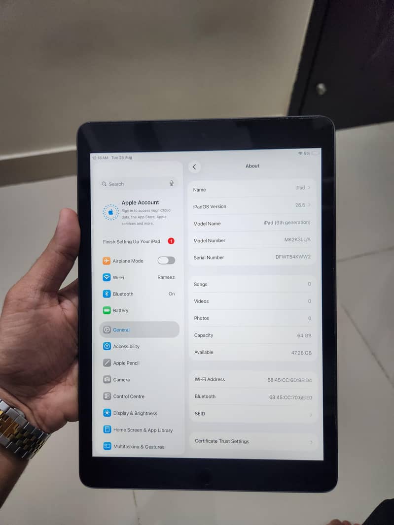 iPad 9th generation 8