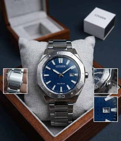 Citizen Eco-Drive Watch – 1 Day Used | Full 3 Years Warranty