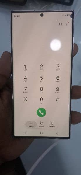samsung s23 ultra just minor dot baqi all ok