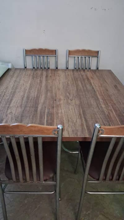 New table and chairs
