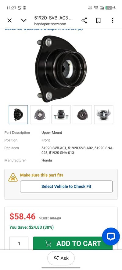 Honda reborn spare part genuine japan
