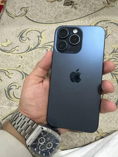 iPhone 15 Pro Max 256GB Blue Titanium | PTA Approved | LLA
