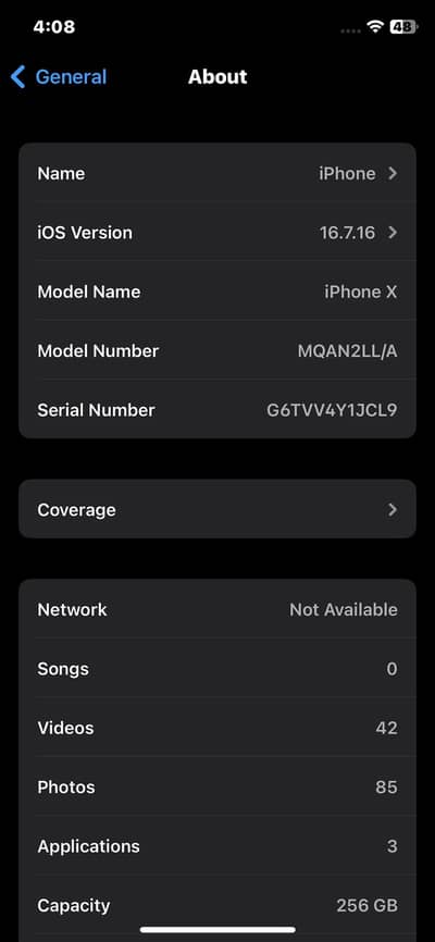 Apple iPhone X