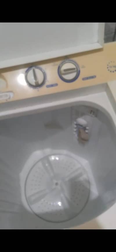 haier double washing machine