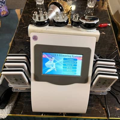 Professional kim 8 slimming system all in 1 Vacuum,laser,RF,cavitation