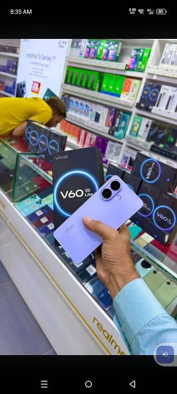 vivo v60 RAM 8GB 256 GB official PTA approve