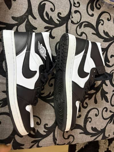 Black & White High Top Sneakers for Men