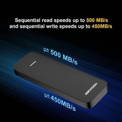 USB C Hikvision portable SSD. 1TB. 5Gb.  560Mb/s speeds.