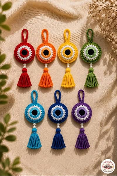 Handmade Crochet Keychains Customized Gifts Christmas & Bulk Orders