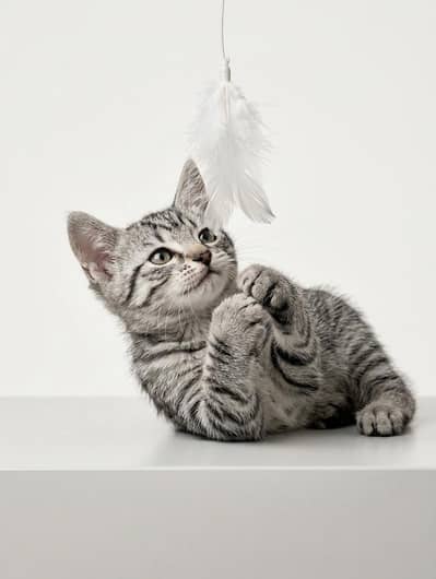 Super Cute Silver Tabby Kitten Pair -Healthy, Playful & Litter Trained