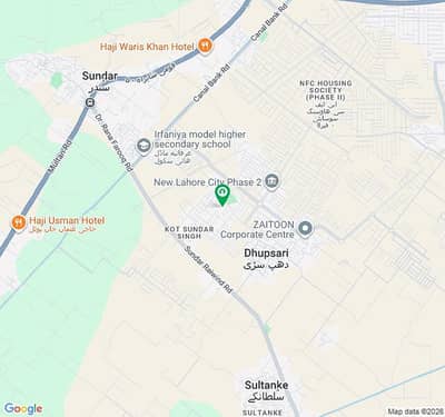 10 Marla Plot 60 Feet Road Prime Location New Lahore City Near NFC 2