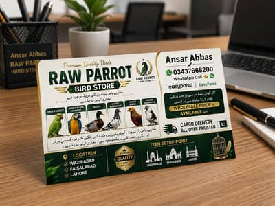 Raw parrot Australian parrot lucky kabootar