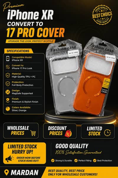 iPhone XR convert to iPhone 17 Cover