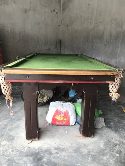 Snoker table 6.3 watsapp pr Rabat kr lo 03208543348